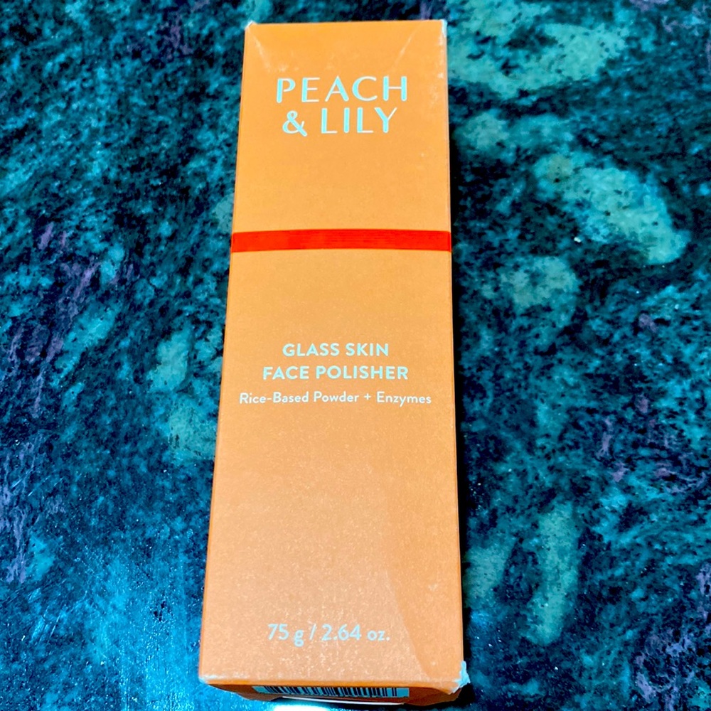 peach and lily glass skin face polisher 2.6 oz